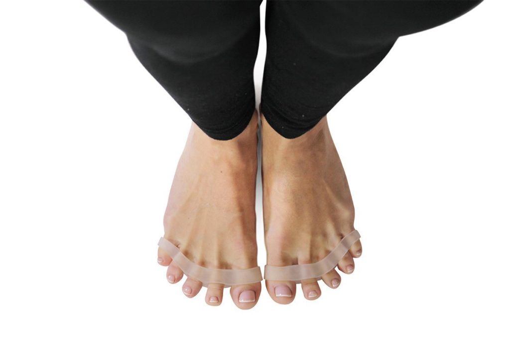 YOGABODY Naturals Toe Spreaders and Separators Two Pairs in Wooden Box