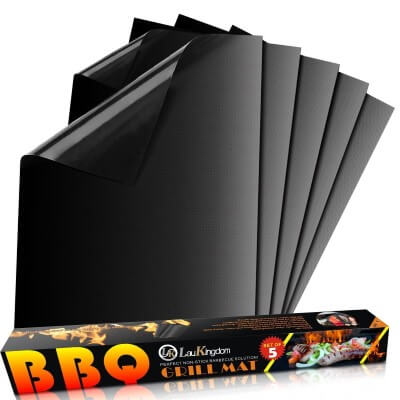 LauKingdom BBQ Grill Mat Accessories Non-Stick