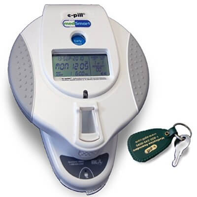 e-pill MedSmart Automatic Locked Automatic Pill Dispenser