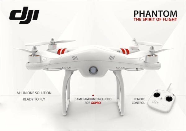 Dji Phantom Aerial UAV Drone Quadcopter