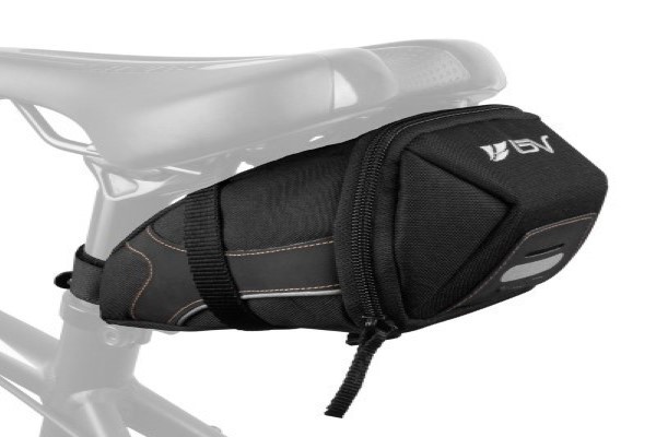 BV Bicycle Y-Series Strap-On Bike Saddle Bag Bicycle Seat Pack Bag