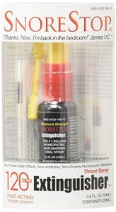 SnoreStop Extinguisher Throat Spray, 120 Sprays 0.6