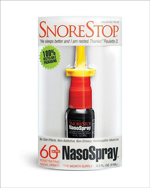SnoreStop NasoSpray,0.3 Ounce Box