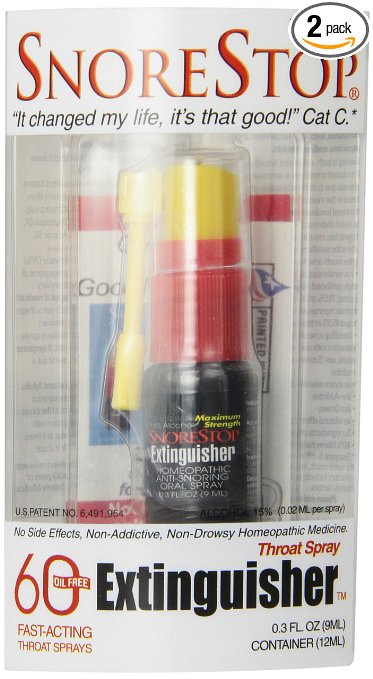 Snorestop Extinguisher 0.3-Ounce Tubes (Pack of 2)