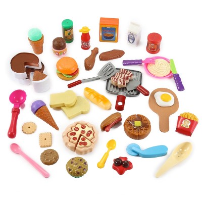 Cooking Chef 50 Piece Pretend Play Food Assortment Toy Set