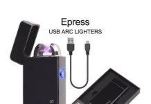 Electric Lighter, Epress Dual Arc Flameless