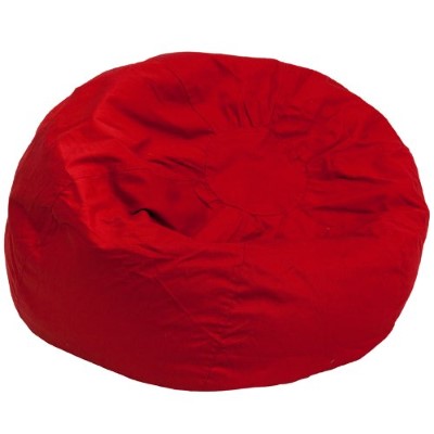 Flash Furniture Oversized Solid Red Bean Bag Chair