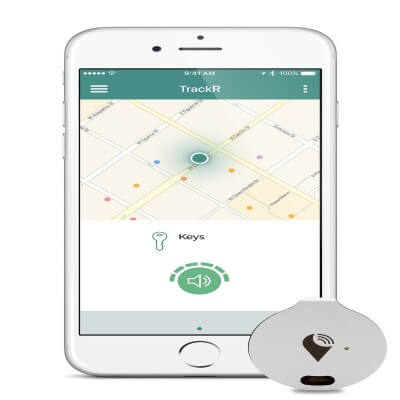TrackR bravo - Bluetooth Tracking Device. Item Tracker