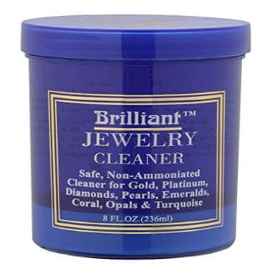 Brilliant® 8 Oz Jewelry Cleaner with Cleaning Basket