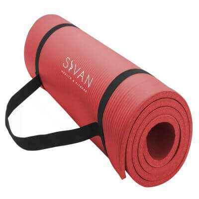 Sivan Health and Fitness Comfort Foam Yoga Mat