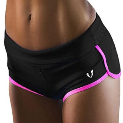 FIRM ABS Women's Performance Running Yoga Gym Workout Athletic Sports Shorts