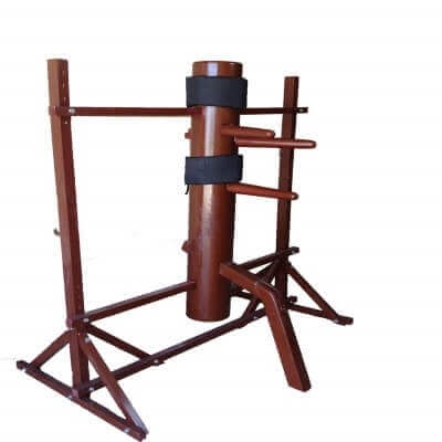 Traditional Ip Man Wooden Dummy with Adjustable Stand