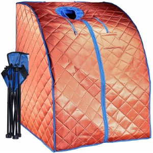 Copper coloured Durhrem portable infrared sauna